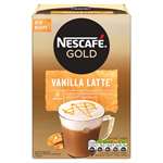 Nescafe Gold - Vanilla Latte Imported (8 Pouch)